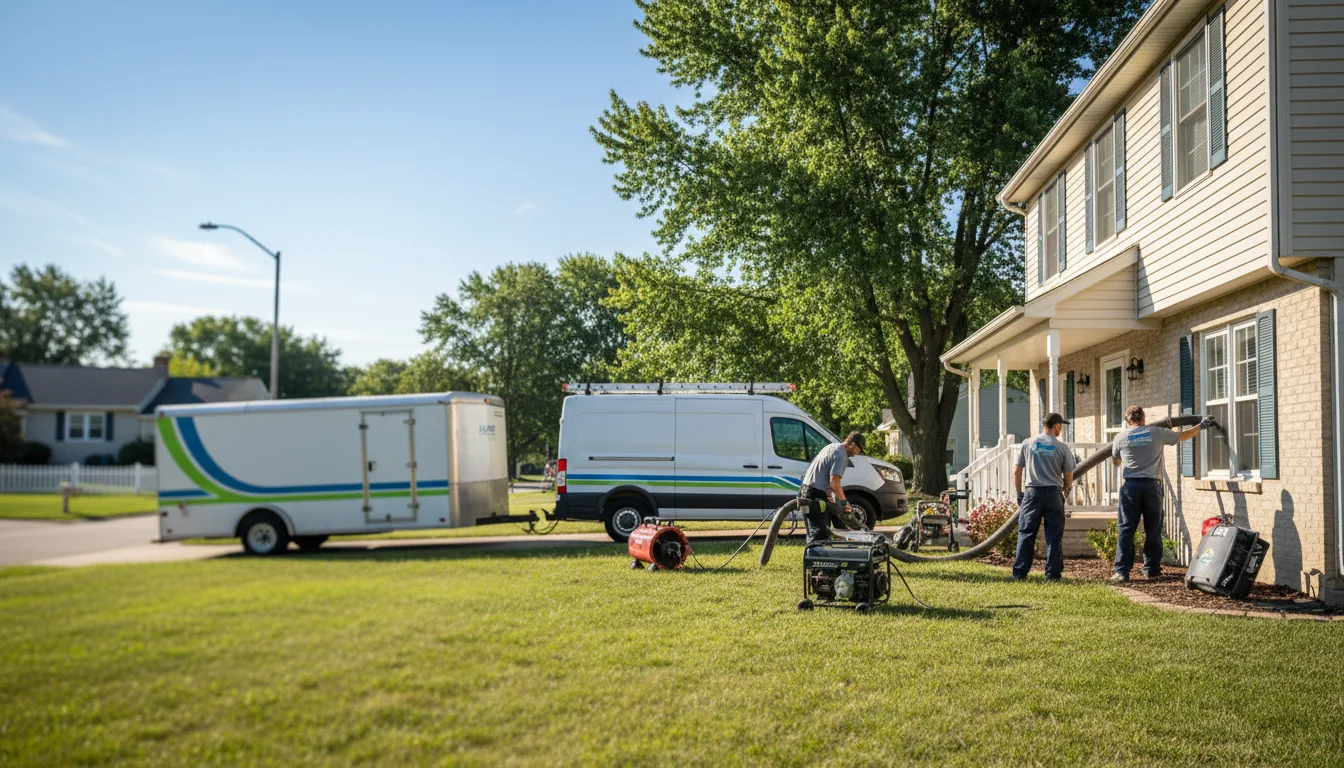 Flooded Basement Restoration And Cleanup With Repair in Ballantine, MT near me